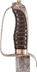 FINE AUSTRIAN SILVER HILTED CAVALRY SWORD C.1750-60 - Fagan Arms