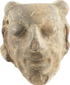 PRECOLUMBIAN COLIMA TERRACOTTA HEAD C.850-300 BC