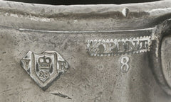 VICTORIAN PEWTER PUB MUG - Fagan Arms