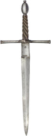 A FINE GERMAN LEFT HAND DAGGER C.1600
