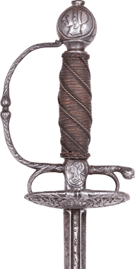 A FINE NORTH ITALIAN RAPIER C.1640-60