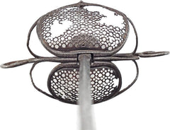 A FLAMBERGE OR DUELING RAPIER C.1620-45 ENGLISH OR DUTCH. - Fagan Arms