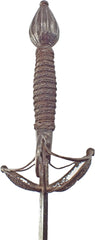 A FLAMBERGE OR DUELING RAPIER C.1620-45 ENGLISH OR DUTCH. - Fagan Arms
