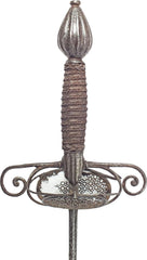 A FLAMBERGE OR DUELING RAPIER C.1620-45 ENGLISH OR DUTCH. - Fagan Arms