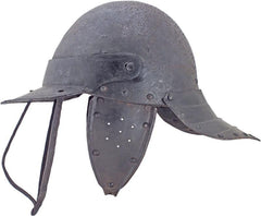 A GOOD ENGLISH HARQUEBUSIER'S HELMET MID-17th CENTURY - Fagan Arms