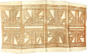 A GOOD TAPA CLOTH, EARLY 20th CENTURY