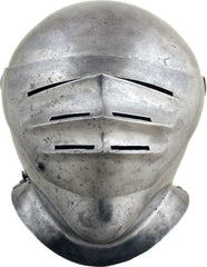 A RARE AND IMPORTANT GERMAN CLOSE HELMET C.1505-10 - Fagan Arms