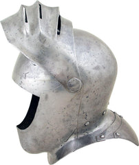 A RARE AND IMPORTANT GERMAN CLOSE HELMET C.1505-10 - Fagan Arms