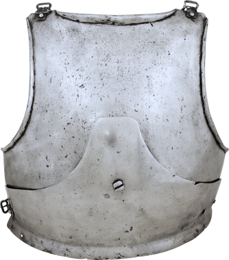 A RARE GERMAN GOTHIC BREASTPLATE C.1450-70