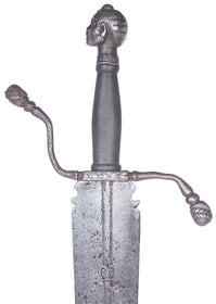 A RARE ITALIAN BROADSWORD C.1550