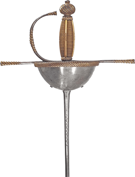 A SPANISH CUP HILT RAPIER C.1650 – Fagan Arms