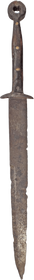 A SWISS RING POMMEL DAGGER C.1400