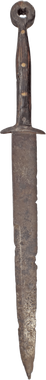 A SWISS RING POMMEL DAGGER C.1400