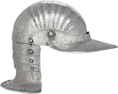 A VERY RARE ITALIAN (MILANESE) GOTHIC CASQUE C.1505-10