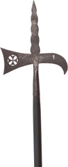 A VERY RARE SWISS HALBERD C.1700 - Fagan Arms