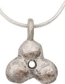 ROMAN BALL PENDANT NECKLACE C.100 BC-100 AD