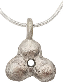 ROMAN BALL PENDANT NECKLACE C.100 BC-100 AD