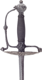 AN ENGLISH RAPIER C.1640
