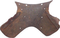 AN EXTREMELY RARE ABDOMINAL PLATE FROM A STECHZEUG ARMOR, SOUTH GERMAN C.1490-1500 - Fagan Arms