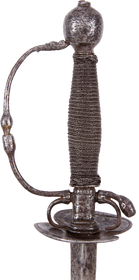 AN EXTREMELY RARE SMALLSWORD C.1690, FOR A BOY