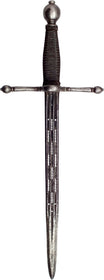 AN ITALIAN LEFT HAND DAGGER C.1600