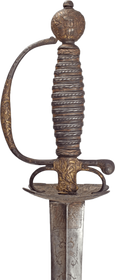 AN ITALIAN SMALLSWORD, PAPAL STATES C.1720
