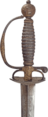 AN ITALIAN SMALLSWORD, PAPAL STATES C.1720