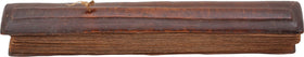 ANCIENT TIBETAN/INDIAN PALM LEAF PRAYER BOOK