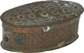 ASHANTI GOLD DUST BOX C.1880