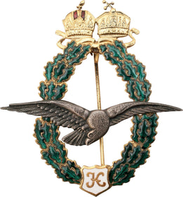 AUSTRO HUNGARIAN PILOT'S BADGE