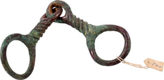 PERSIAN BRONZE HORSE BIT C.800 BC - Fagan Arms