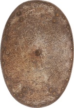 A NUREMBERG IRON SHIELD C.1600