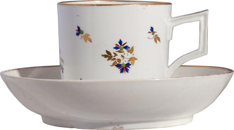 Derby Porcelain Cup And Saucer - Product