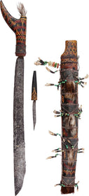 DAYAK HEADHUNTER’S SWORD MANDAU