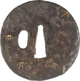 JAPANESE SWORD GUARD, TSUBA, FOR THE LONG SWORD, KATANA