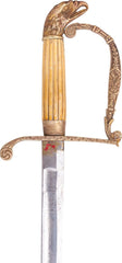 EAGLE HEAD US OFFICER'S SWORD C.1820-30 - Fagan Arms