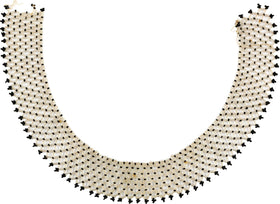 EARLY VICTORIAN BEADED COLLAR