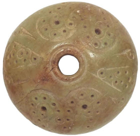 EGYPTIAN BONE SPINDLE WHORL