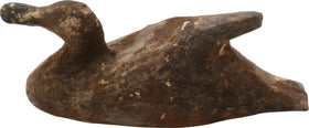 EGYPTIAN CARVED CEDAR GOOSE 716-32 BC