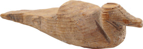 EGYPTIAN CARVED WOOD BIRD 716-30 BC