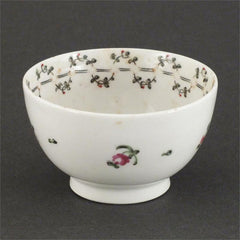 English Export Tea Bowl C.1780 Probably Worcester (Dr Wall) - Product