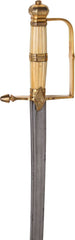 ENGLISH OFFICER'S SWORD C.1790, NAPOLEONIC PERIOD - Fagan Arms