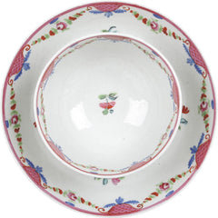 ENGLISH PORCELAIN TEA BOWL AND UNDER BOWL - Fagan Arms