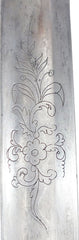ENGLISH SILVER HILTED OFFICER'S SWORD C.1790 - Fagan Arms