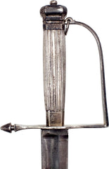 ENGLISH SILVER HILTED OFFICER'S SWORD C.1790 - Fagan Arms