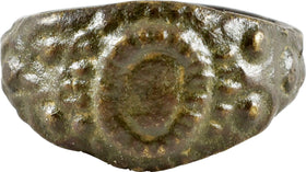 ENGLISH TUDOR WEDDING RING 16th CENTURY SIZE 3 1/2