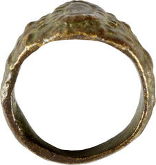 ENGLISH TUDOR WEDDING RING 16th CENTURY SIZE 3 1/2 - Fagan Arms