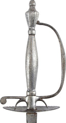 EUROPEAN STEEL HILT SMALLSWORD, ENGLISH OR FRENCH - Fagan Arms