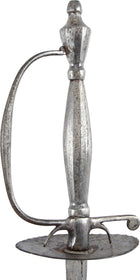 EUROPEAN STEEL HILT SMALLSWORD, ENGLISH OR FRENCH, C.1780-90