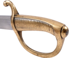 EUROPEAN, PROBABLY PRUSSIAN, REFURBISHED NAPOLEONIC INFANTRY HANGER, ANXI PATTERN - Fagan Arms
